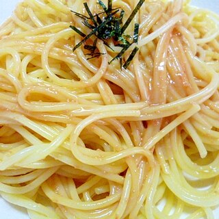 簡単♪アレンジ♪ぽんジュレ香りゆず和えタラコパスタ